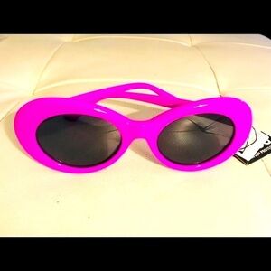 New Kiss Fuchsia Pink Sunglasses